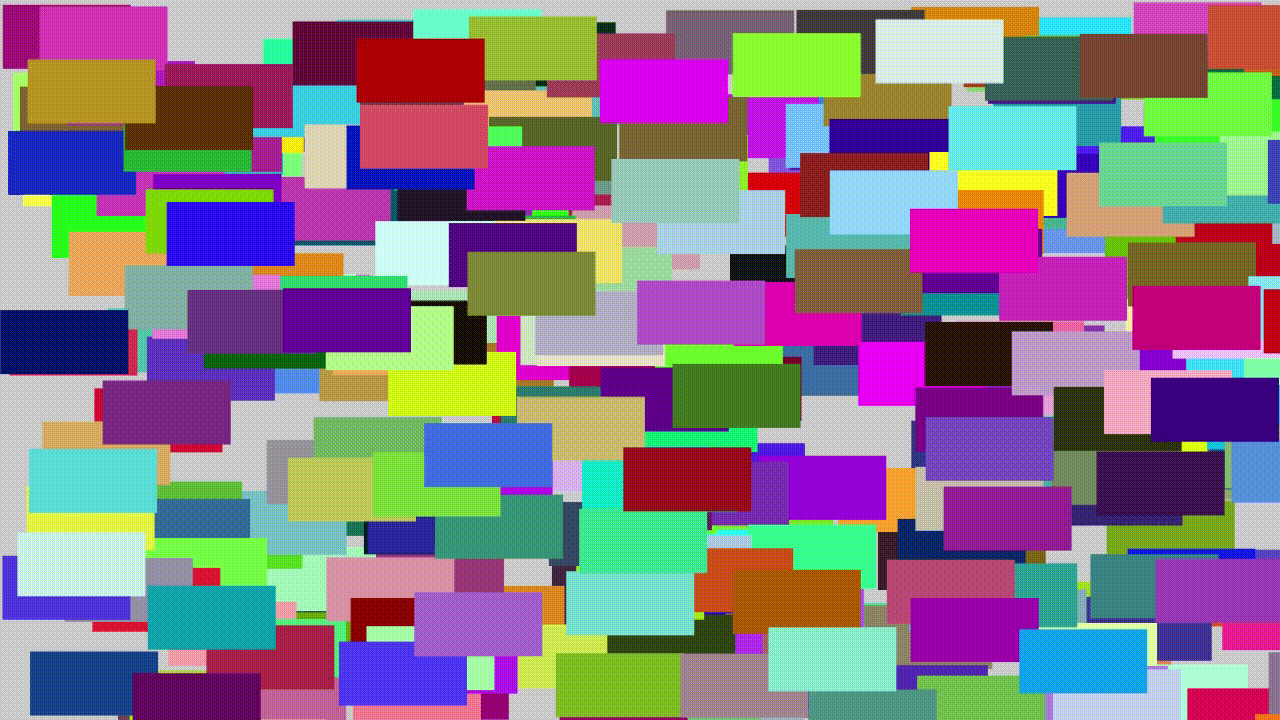 wide rectangle mosaic default output